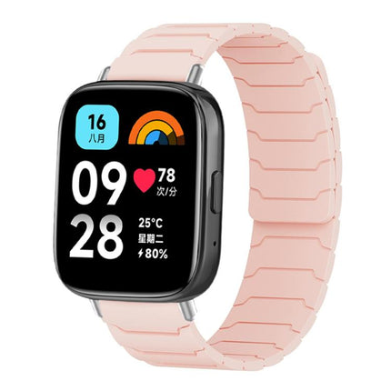 xDfind Magnetic Silicone Watch Band, For Xiaomi Band 10 Pro/9 Pro/Redmi Watch 6/5/4, For Redmi Watch 3 Active / Watch 3 Lite