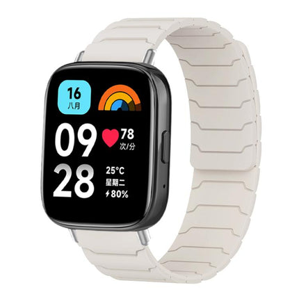 xDfind Magnetic Silicone Watch Band, For Xiaomi Band 10 Pro/9 Pro/Redmi Watch 6/5/4, For Redmi Watch 3 Active / Watch 3 Lite