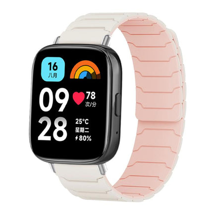 xDfind Magnetic Silicone Watch Band, For Xiaomi Band 10 Pro/9 Pro/Redmi Watch 6/5/4, For Redmi Watch 3 Active / Watch 3 Lite