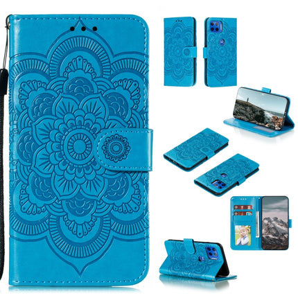 Mandala Embossing Pattern Horizontal Flip PU Leather Case with Holder & Card Slots & Walle & Lanyard, For Motorola Moto G Stylus, For Motorola Moto G 5G Plus, For Motorola Moto E6s (2020)