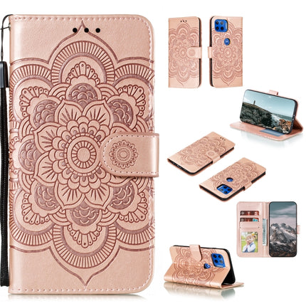 Mandala Embossing Pattern Horizontal Flip PU Leather Case with Holder & Card Slots & Walle & Lanyard, For Motorola Moto G Stylus, For Motorola Moto G 5G Plus, For Motorola Moto E6s (2020)