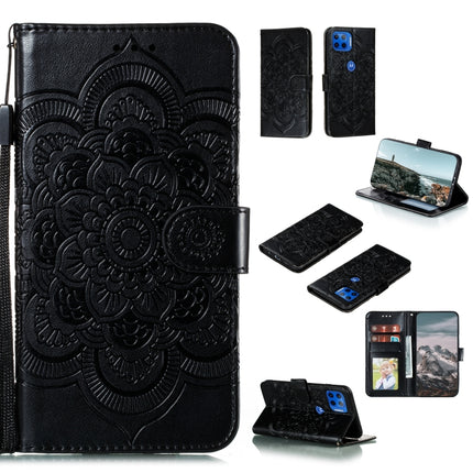 Mandala Embossing Pattern Horizontal Flip PU Leather Case with Holder & Card Slots & Walle & Lanyard, For Motorola Moto G Stylus, For Motorola Moto G 5G Plus, For Motorola Moto E6s (2020)