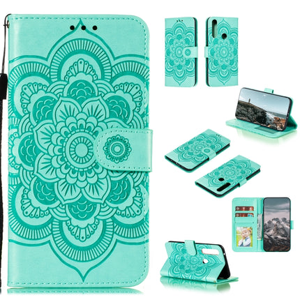 Mandala Embossing Pattern Horizontal Flip PU Leather Case with Holder & Card Slots & Walle & Lanyard, For Motorola Moto G Power