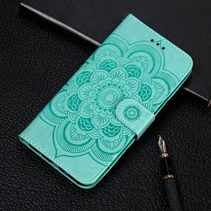 Mandala Embossing Pattern Horizontal Flip PU Leather Case with Holder & Card Slots & Walle & Lanyard, For Motorola Moto G Power