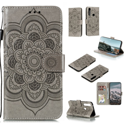 Mandala Embossing Pattern Horizontal Flip PU Leather Case with Holder & Card Slots & Walle & Lanyard, For Motorola Moto G Power