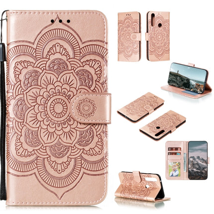 Mandala Embossing Pattern Horizontal Flip PU Leather Case with Holder & Card Slots & Walle & Lanyard, For Motorola Moto G Power