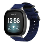 For Fitbit Versa 4 / 3 / Sense 2 / Sense / Midnight Blue