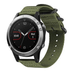 For Garmin Fenix 8/7/6/5 22mm / Army Green