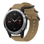 For Garmin Fenix 8/7/6/5 22mm / Khaki