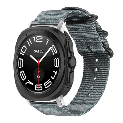 xDfind Ring Buckle Nylon Canvas Watch Band, For Galaxy Watch Ultra2 2026 / 2025 / 1 2024, For Galaxy Watch9 / 8 / 8 Classic, For Samsung Galaxy Watch 7 / 6 / 5 / FE, For Samsung Galaxy Fit3 SM-R390