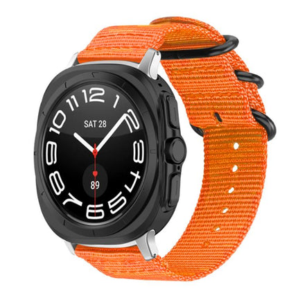 xDfind Ring Buckle Nylon Canvas Watch Band, For Galaxy Watch Ultra2 2026 / 2025 / 1 2024, For Galaxy Watch9 / 8 / 8 Classic, For Samsung Galaxy Watch 7 / 6 / 5 / FE, For Samsung Galaxy Fit3 SM-R390