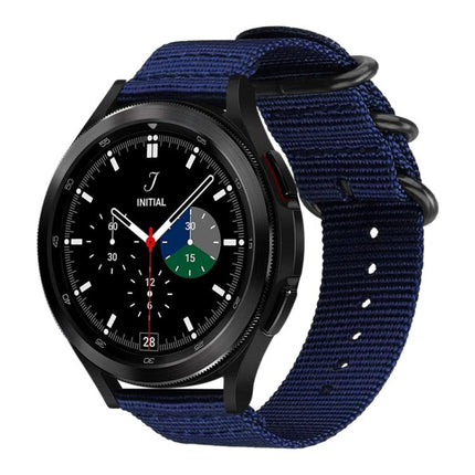 xDfind Ring Buckle Nylon Canvas Watch Band, For Galaxy Watch Ultra2 2026 / 2025 / 1 2024, For Galaxy Watch9 / 8 / 8 Classic, For Samsung Galaxy Watch 7 / 6 / 5 / FE, For Samsung Galaxy Fit3 SM-R390