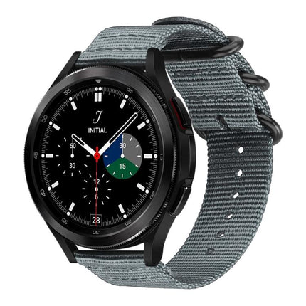 xDfind Ring Buckle Nylon Canvas Watch Band, For Galaxy Watch Ultra2 2026 / 2025 / 1 2024, For Galaxy Watch9 / 8 / 8 Classic, For Samsung Galaxy Watch 7 / 6 / 5 / FE, For Samsung Galaxy Fit3 SM-R390