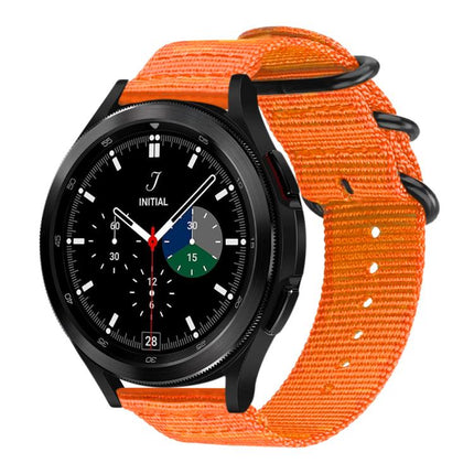 xDfind Ring Buckle Nylon Canvas Watch Band, For Galaxy Watch Ultra2 2026 / 2025 / 1 2024, For Galaxy Watch9 / 8 / 8 Classic, For Samsung Galaxy Watch 7 / 6 / 5 / FE, For Samsung Galaxy Fit3 SM-R390
