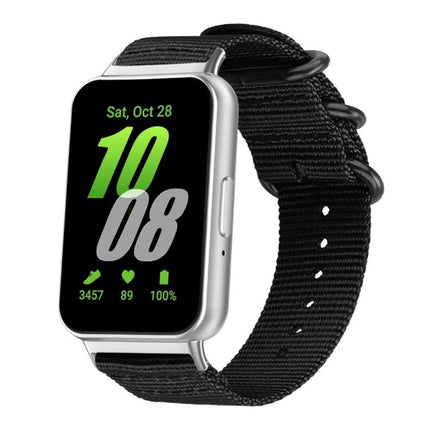 xDfind Ring Buckle Nylon Canvas Watch Band, For Galaxy Watch Ultra2 2026 / 2025 / 1 2024, For Galaxy Watch9 / 8 / 8 Classic, For Samsung Galaxy Watch 7 / 6 / 5 / FE, For Samsung Galaxy Fit3 SM-R390