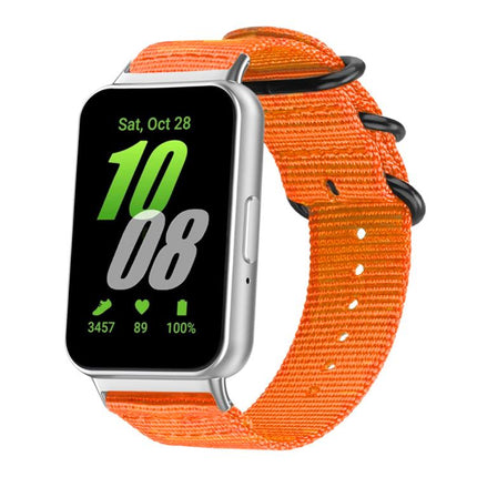 xDfind Ring Buckle Nylon Canvas Watch Band, For Galaxy Watch Ultra2 2026 / 2025 / 1 2024, For Galaxy Watch9 / 8 / 8 Classic, For Samsung Galaxy Watch 7 / 6 / 5 / FE, For Samsung Galaxy Fit3 SM-R390