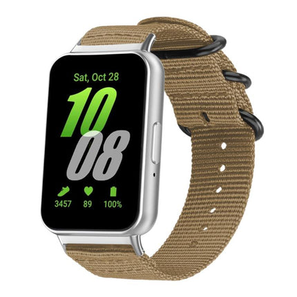 xDfind Ring Buckle Nylon Canvas Watch Band, For Galaxy Watch Ultra2 2026 / 2025 / 1 2024, For Galaxy Watch9 / 8 / 8 Classic, For Samsung Galaxy Watch 7 / 6 / 5 / FE, For Samsung Galaxy Fit3 SM-R390