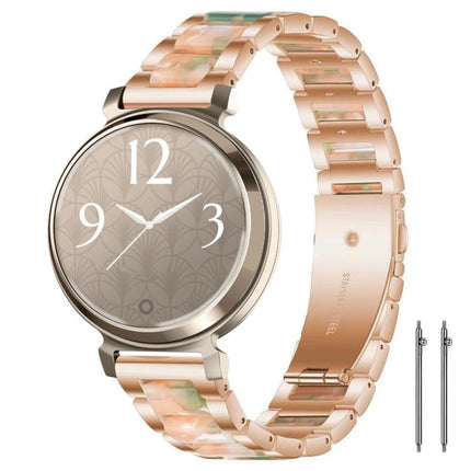 xDfind Three Beads Metal Resin Watch Band, 14mm, 20mm