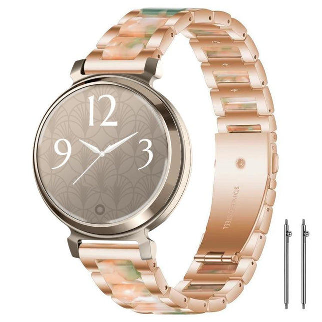 xDfind Three Beads Metal Resin Watch Band, 14mm, 20mm