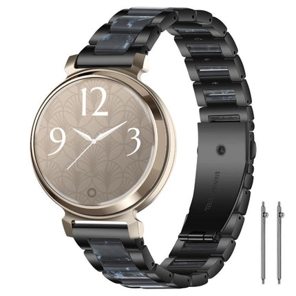 xDfind Three Beads Metal Resin Watch Band, 14mm, 20mm
