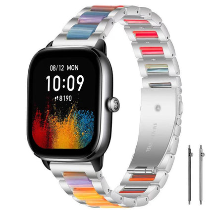 xDfind Three Beads Metal Resin Watch Band, 14mm, 20mm