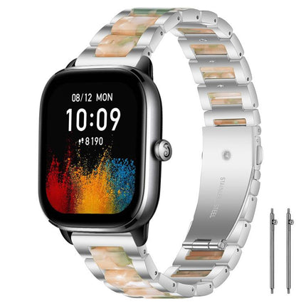 xDfind Three Beads Metal Resin Watch Band, 14mm, 20mm