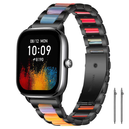 xDfind Three Beads Metal Resin Watch Band, 14mm, 20mm