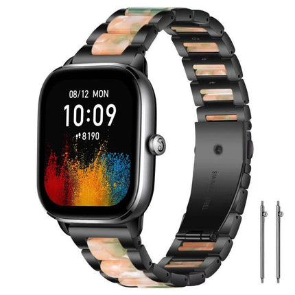 xDfind Three Beads Metal Resin Watch Band, 14mm, 20mm