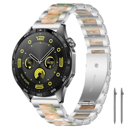 xDfind Three Beads Metal Resin Watch Band, 22mm, 18mm