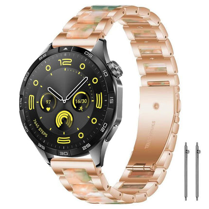 xDfind Three Beads Metal Resin Watch Band, 22mm, 18mm