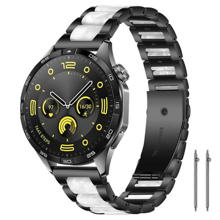 xDfind Three Beads Metal Resin Watch Band, 22mm, 18mm