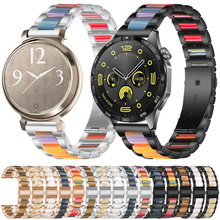 xDfind Three Beads Metal Resin Watch Band, 14mm, 20mm