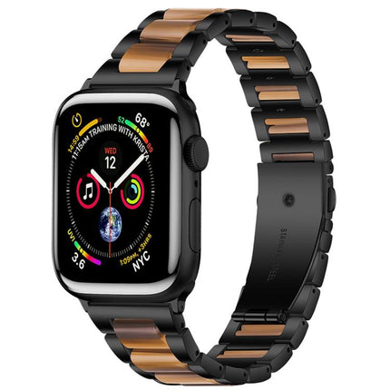 xDfind Three Beads Metal Resin Watch Band, For Apple Watch 38 / 40 / 41 / S10 42mm