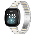 For Fitbit Versa 4 / 3 / Sense 2 / Sense / Silver White
