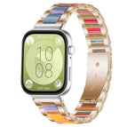 For Huawei Watch Fit4 / Fit4 Pro / Fit3 / Rose Gold Rainbow
