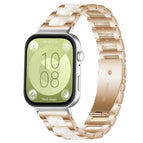 For Huawei Watch Fit4 / Fit4 Pro / Fit3 / Rose Gold White