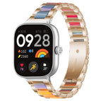 For Redmi Watch6/5/4/Xiaomi Band 9 Pro/8 Pro / Rose Gold Rainbow