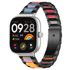 For Redmi Watch6/5/4/Xiaomi Band 9 Pro/8 Pro / Black Rainbow