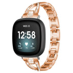 For Fitbit Versa 4 / 3 / Sense 2 / Sense / Rose Gold