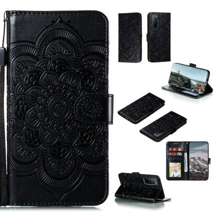Mandala Embossing Pattern Horizontal Flip PU Leather Case with Holder & Card Slots & Walle & Lanyard, For Huawei Enjoy 20, For Huawei Honor 9X Lite, For Huawei Honor Play 4 / Maimang 9 / Mate 40 Lite