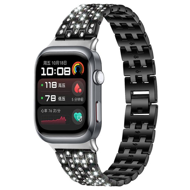 xDfind Five Beads Full Diamond Metal Watch Band, For Huawei Watch D2
