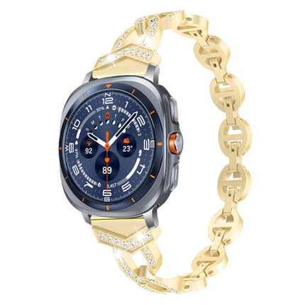 xDfind Diamond Stainless Steel Watch Band, For Samsung Galaxy Watch Ultra/Ultra 2025, For Samsung Galaxy Watch8 / 8 Classic