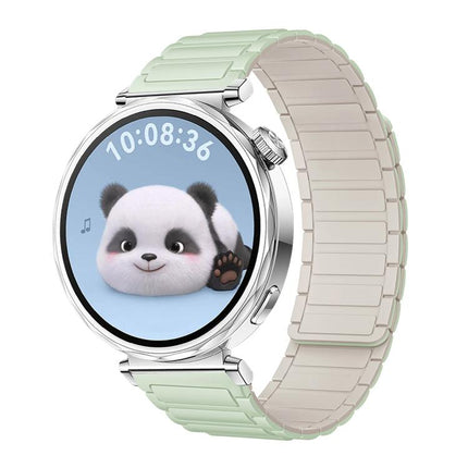 xDfind I-shaped Magnetic Silicone Watch Band, 14mm, 18mm, 20mm, 22mm