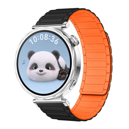 xDfind I-shaped Magnetic Silicone Watch Band, 14mm, 18mm, 20mm, 22mm