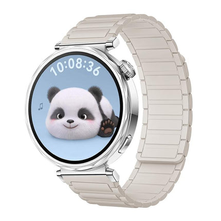 xDfind I-shaped Magnetic Silicone Watch Band, 14mm, 18mm, 20mm, 22mm
