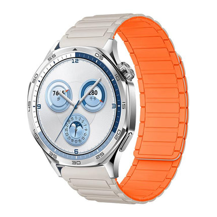 xDfind I-shaped Magnetic Silicone Watch Band, 14mm, 18mm, 20mm, 22mm
