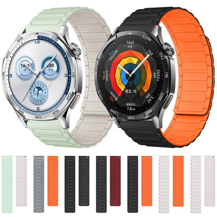 xDfind I-shaped Magnetic Silicone Watch Band, 14mm, 18mm, 20mm, 22mm