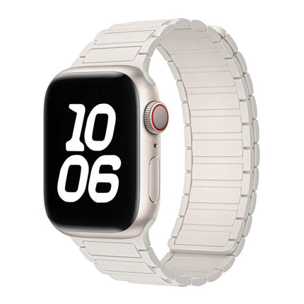 xDfind I-shaped Magnetic Silicone Watch Band, For Apple Watch 42 / 44 / 45 / 46 / 49mm, For Apple Watch 38 / 40 / 41 / S10 42mm