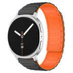 For Galaxy Watch9 / 8 / 8 Classic / Black Orange