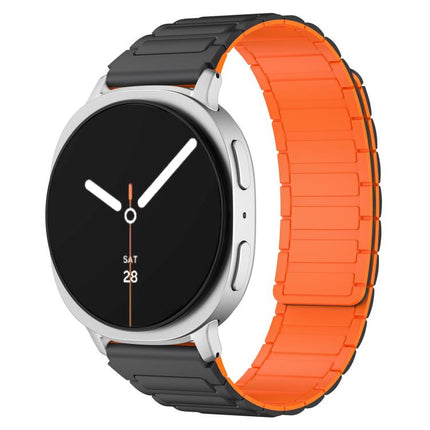 xDfind I-shaped Magnetic Silicone Watch Band, For Galaxy Watch Ultra2 2026 / 2025 / 1 2024, For Galaxy Watch9 / 8 / 8 Classic, For Samsung Galaxy Fit3 SM-R390